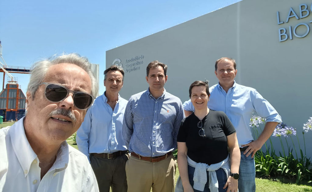 Recorrimos empresas socias junto al Subsecretario de Producción Agraria y Forestal, Manuel Chiappe