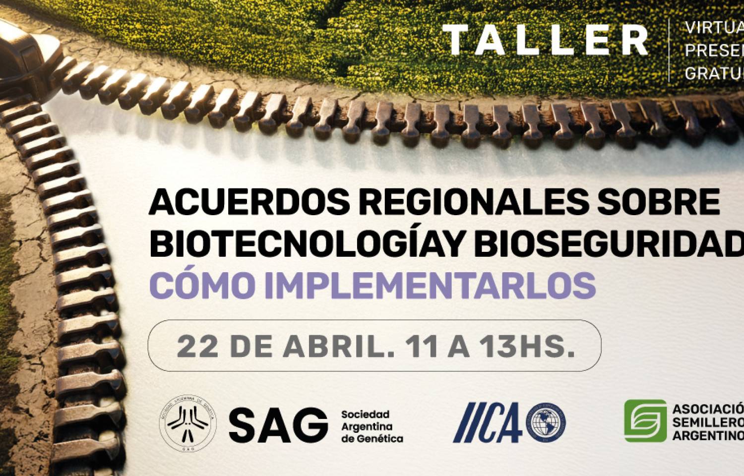 Inscripción Taller Biotecnología Agropecuaria 05.2026