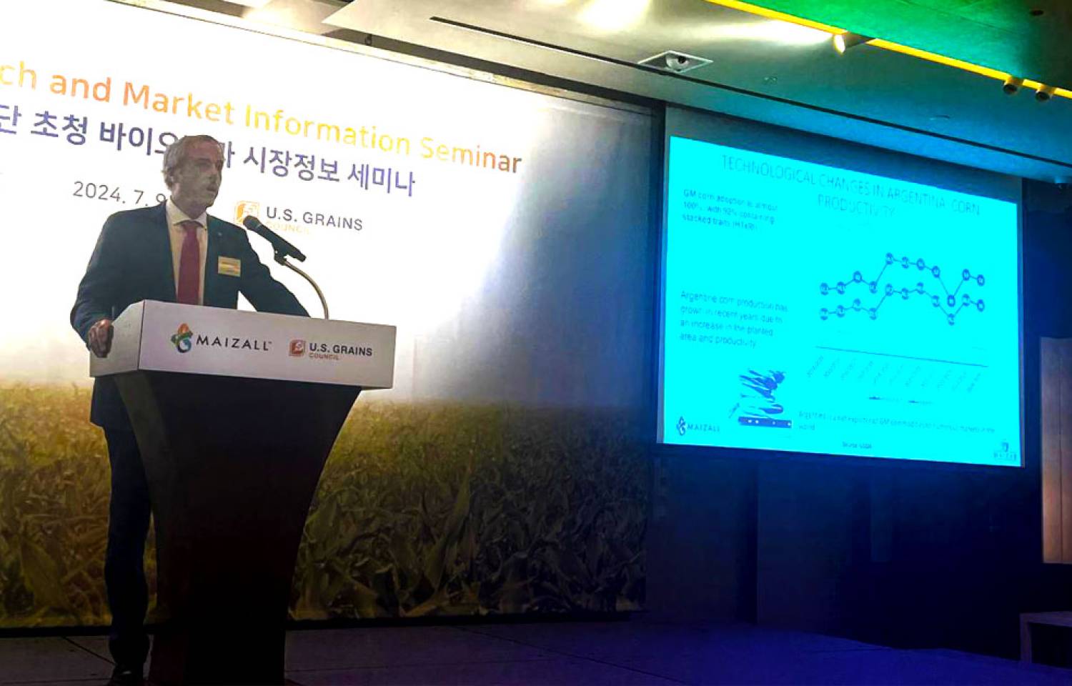 Corea del Sur: Seminario sobre Biotecnología, Mercados y Comercio Internacional del Maíz
